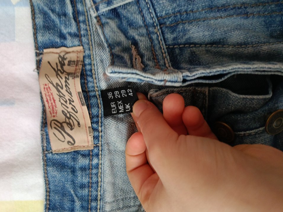 Bershka düşük bel kadın jort - Görsel 3