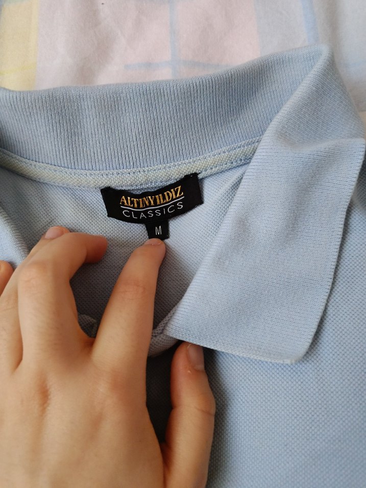 Altın Yıldız Kısa Kollu Erkek Polo Tişört - Görsel 2