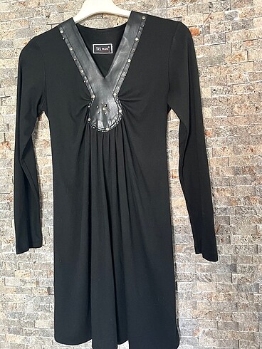 American Vintage Siyah kısa elbise vintage y2k