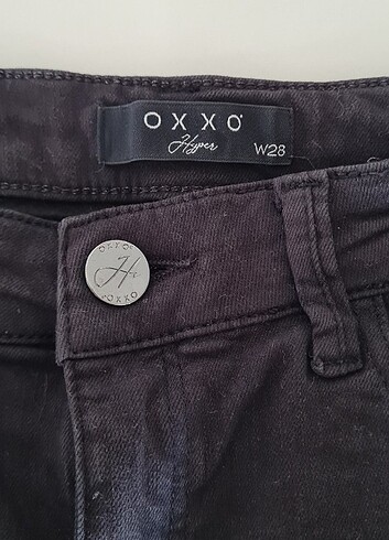 OXXO Siyah Yüksek Bel Boru Paça Pantolon 28 Beden - Görsel 2