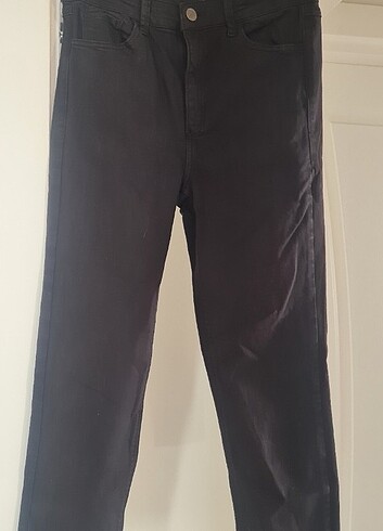 OXXO Siyah Yüksek Bel Boru Paça Pantolon 28 Beden - Görsel 4