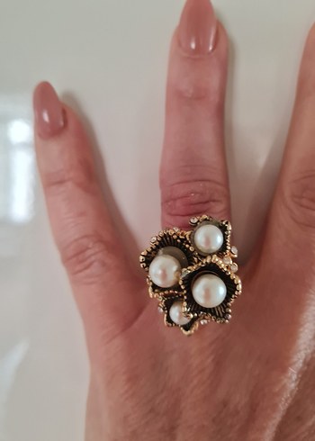 9x9 Hediye Kutusu | Küpe + İncili Yüzük  Sabun + Kuru Çiçek - Görsel 7