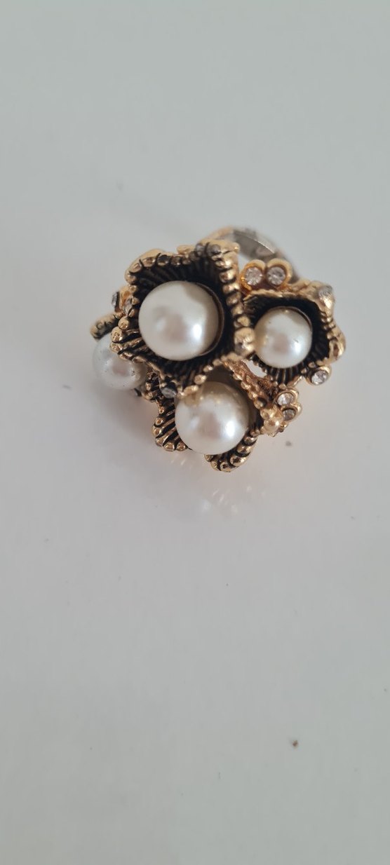 9x9 Hediye Kutusu | Küpe + İncili Yüzük  Sabun + Kuru Çiçek - Görsel 5