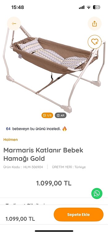 Diğer Bebek hamak