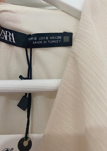 Bej V Yakalı Fırfırlı şifon Tulum - Görsel 3