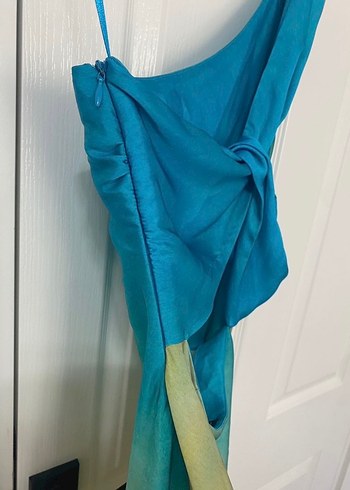 Zara viral sırt dekolteli  elbise - Görsel 6