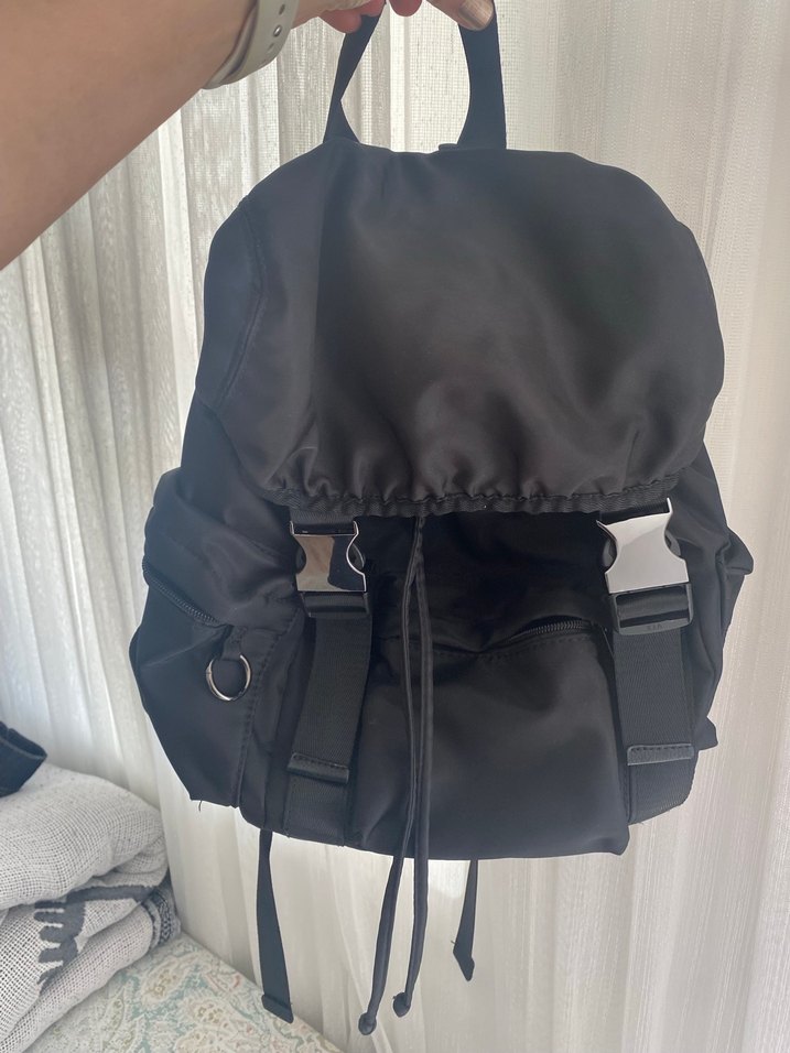 Zara siyah  Kadın Sırt Çantası - Görsel 2