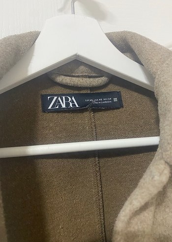 Düğmeli Bej Kadın ceket - Görsel 4