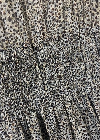 Zara şifon mini elbise - Görsel 5