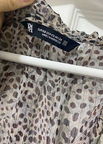 Zara şifon mini elbise - Görsel 3