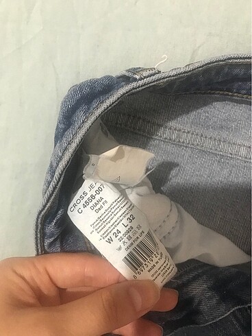 xs Beden mavi Renk Cross jean mavi