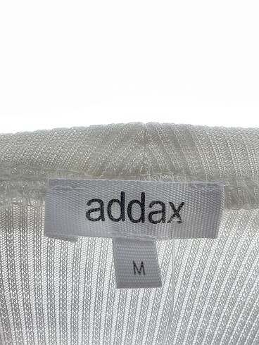 m Beden beyaz Renk Addax Bluz %70 İndirimli.