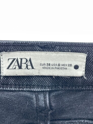 38 Beden siyah Renk Zara Jean / Kot %70 İndirimli.