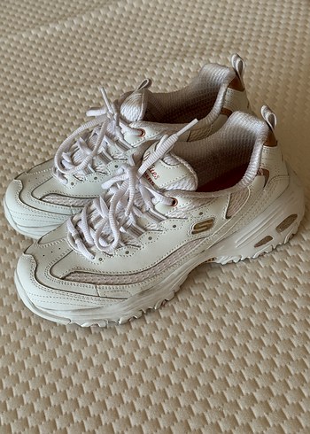 Skechers Beyaz Kadın Platform Spor Ayakkabı