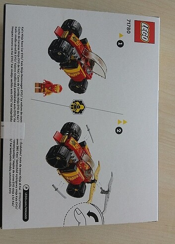  Beden Lego Ninjago yarış arabası 