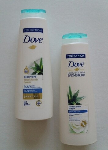 Beden Renk Dove aloe vera-elma sirkesi sampuan 2'li