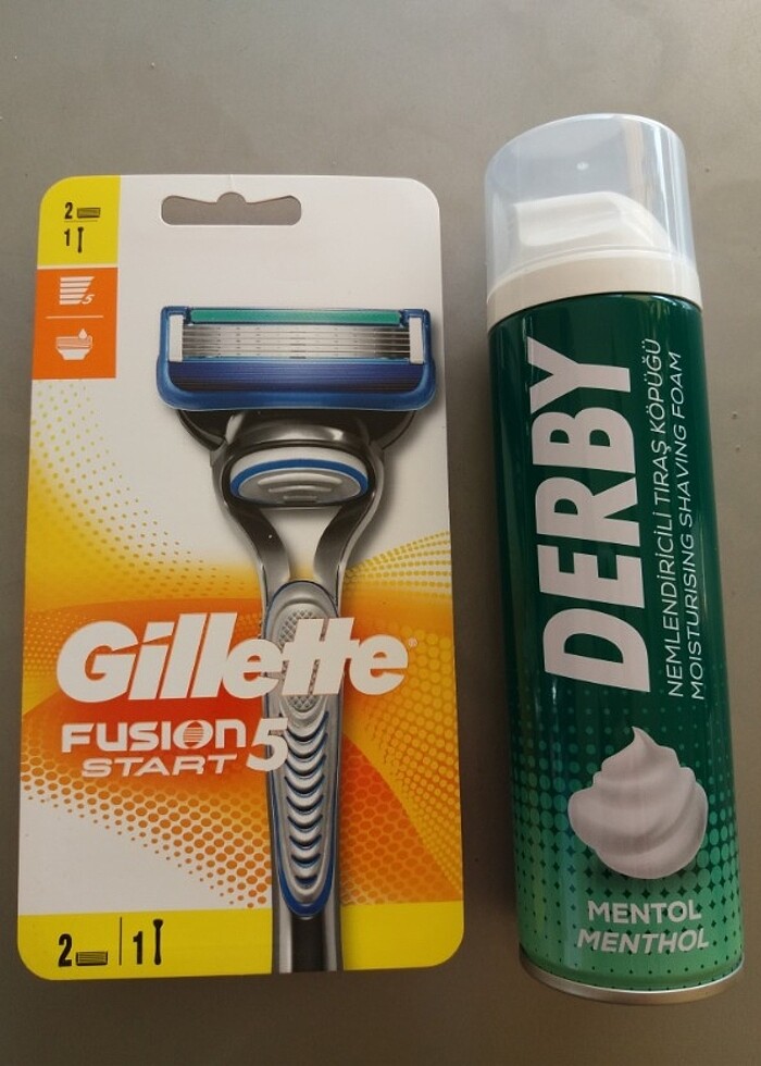 Gillette fusion 5 start TRAŞ SETI - Görsel 2