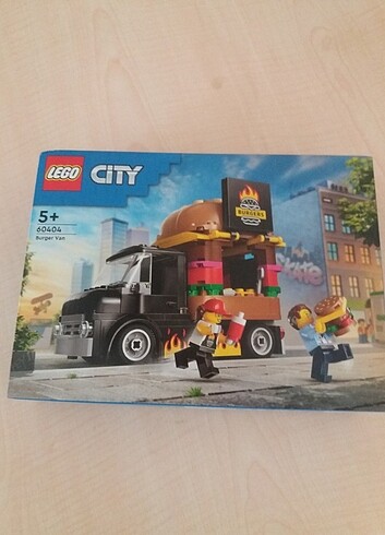 Beden Renk Lego city hamburger satış kamyoneti