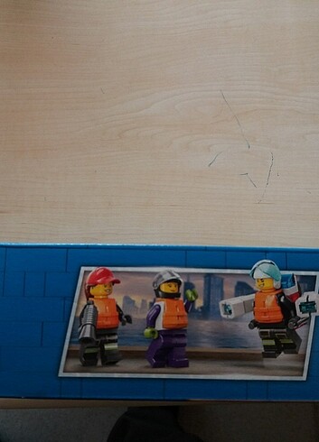 Beden LEGO city rıhtım yangını kurtarma operasyonu SET