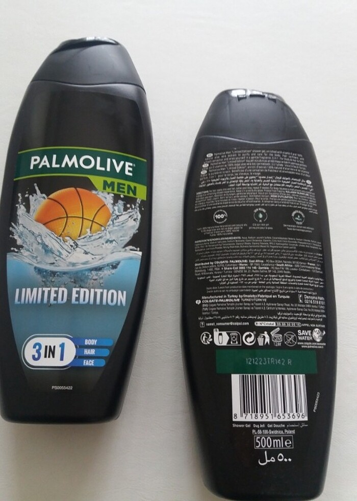 Palmolive men serisi duş jeli 2x500 ml - Görsel 4