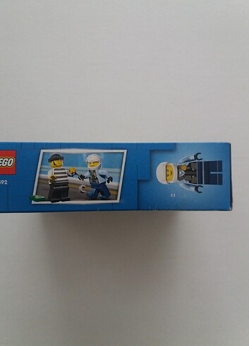Beden LEGO city polis hırsız takibi