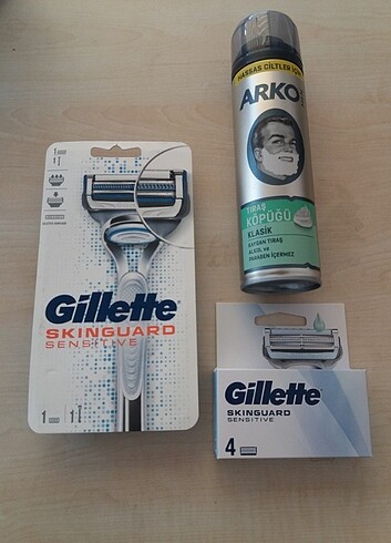 GİLLETTE SKİNGUARD TRAŞ MAKİNESİ SET