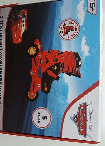 Disney lisanslı cars arabalar paten (S beden 31-34 no) - Görsel 10