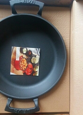  Beden Lava döküm 24 cm sahan