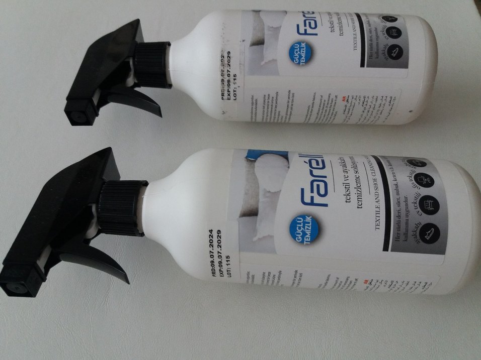 Faréll Tekstil ve Ayakkabı Temizleyici Sprey 2'li - Görsel 3