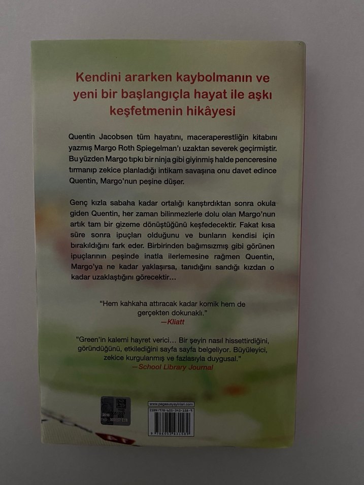 Kağıttan Kentler - John Green - Görsel 2