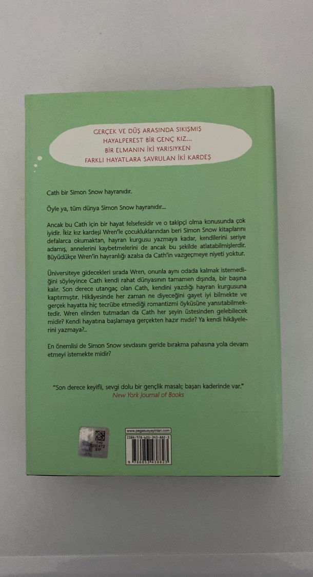 Fangirl - Rainbow Rowell - Görsel 2