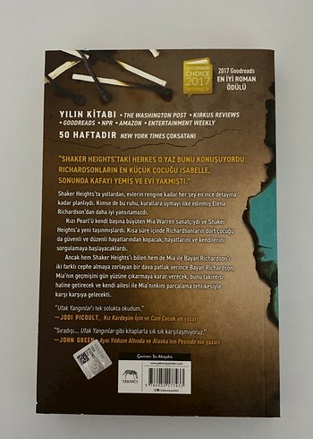 Ufak Yanangılar - Celeste Ng - Görsel 2