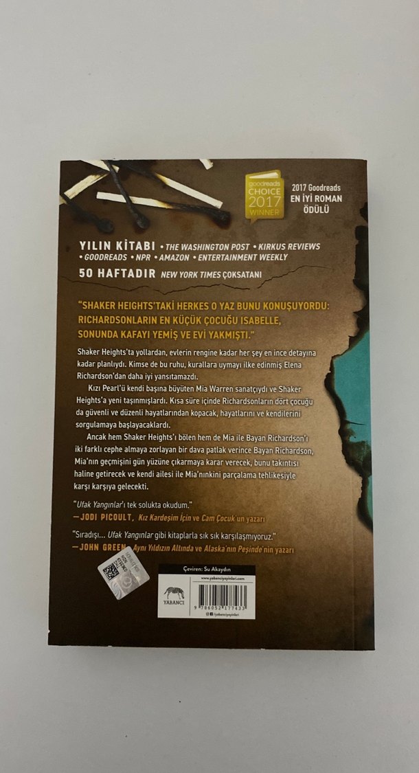 Ufak Yanangılar - Celeste Ng - Görsel 2