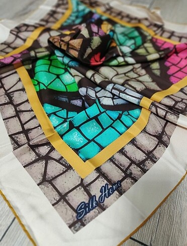 Silk home eşarp
