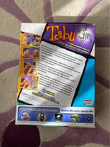 Beden Tabu Kutu Oyunu
