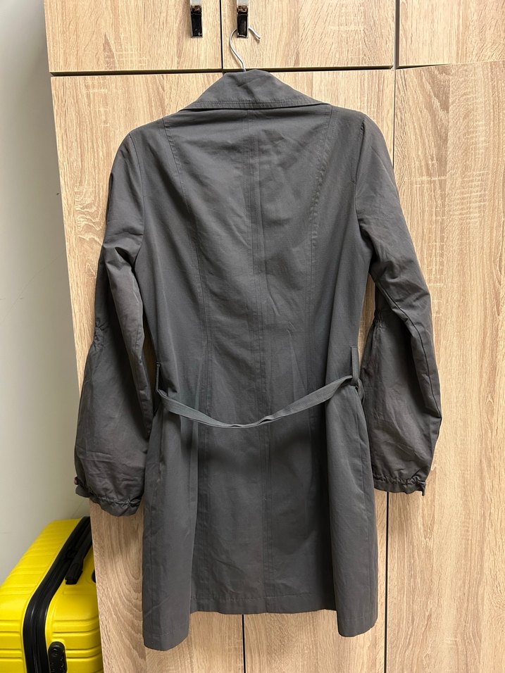 Gri Trençkot - Görsel 4