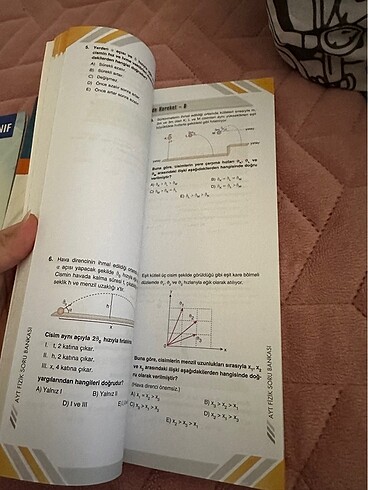 diğer Beden çeşitli Renk Fizk test kitabı