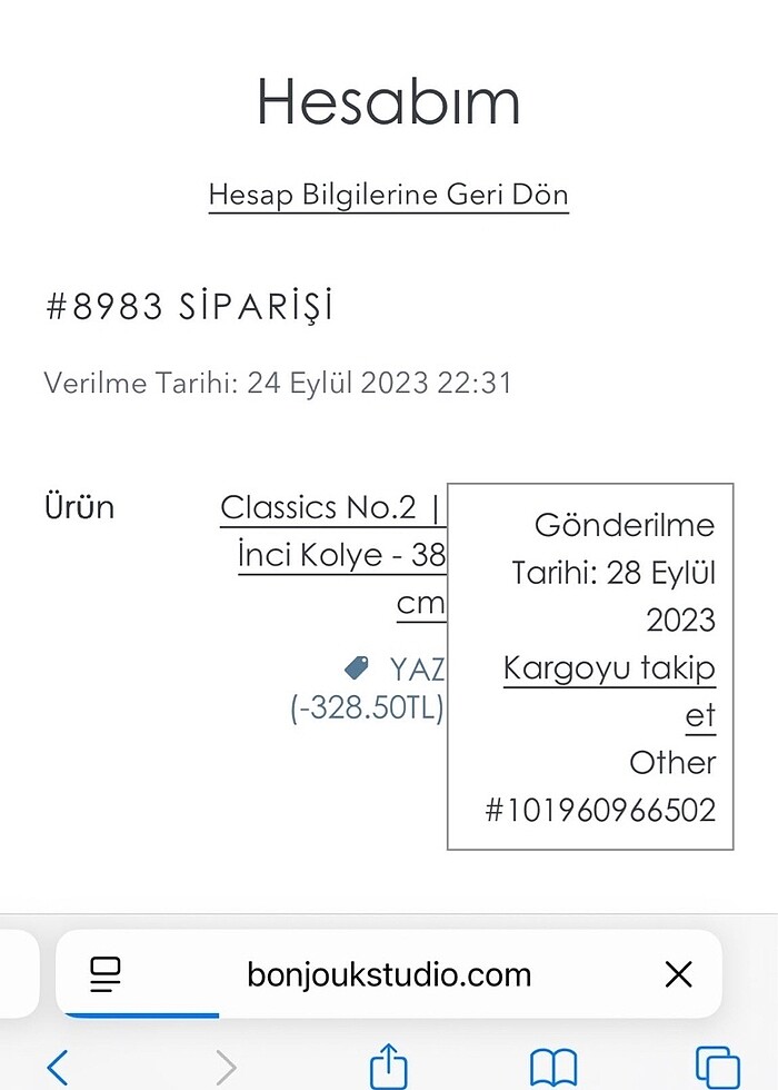 İnci kolye - Görsel 2