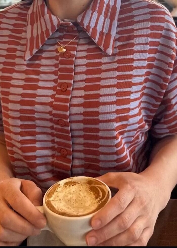 Kuf vintage yelpaze kolye - Görsel 3