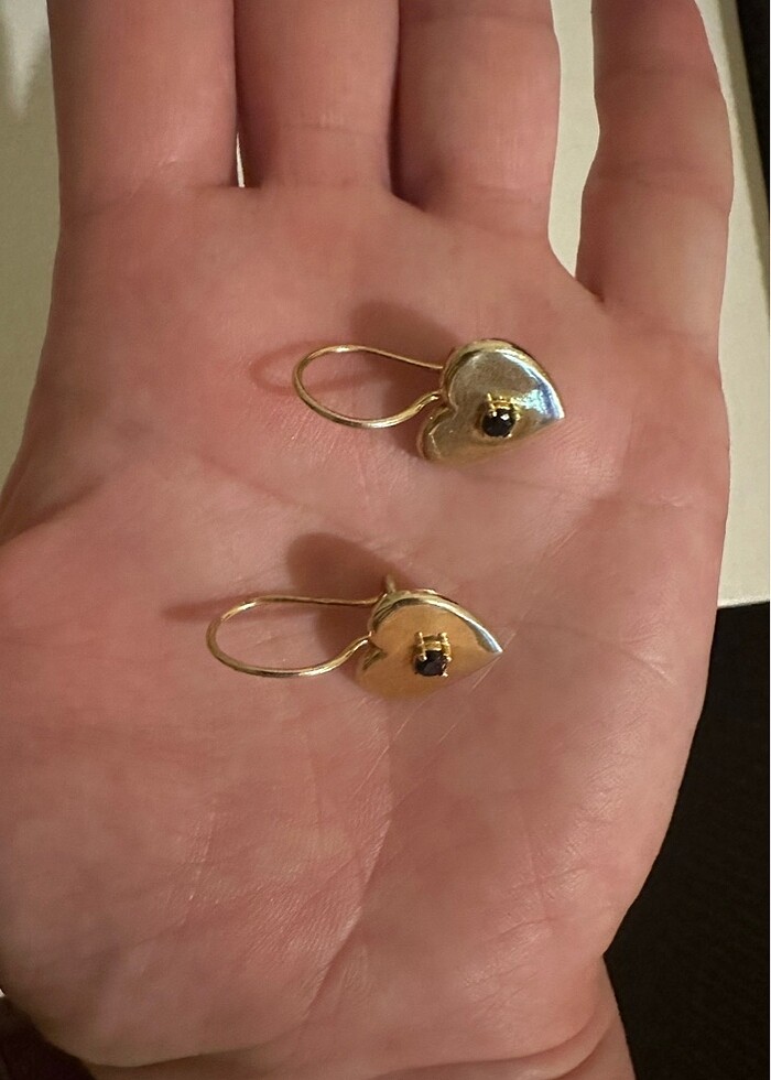 Kuf vintage grand mere küpe - Görsel 3