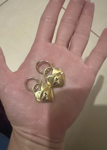 Esora kalp küpe - Görsel 5