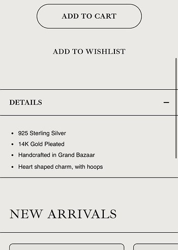 Esora kalp küpe - Görsel 2