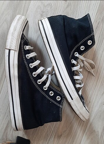 43 Beden siyah Renk Erkek siyah converse