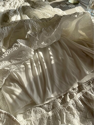 Pinterest beyaz midi boy elbise - Görsel 6