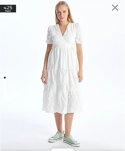 Pinterest beyaz midi boy elbise - Görsel 9