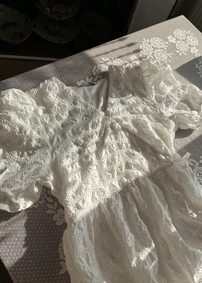 Pinterest beyaz midi boy elbise - Görsel 4