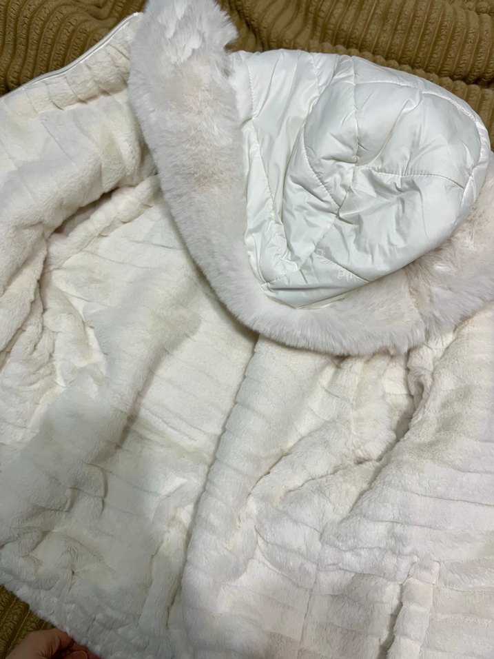 LUMBERJACK BEYAZ ÇİFT TARAFLI KADIN MONT - Görsel 3