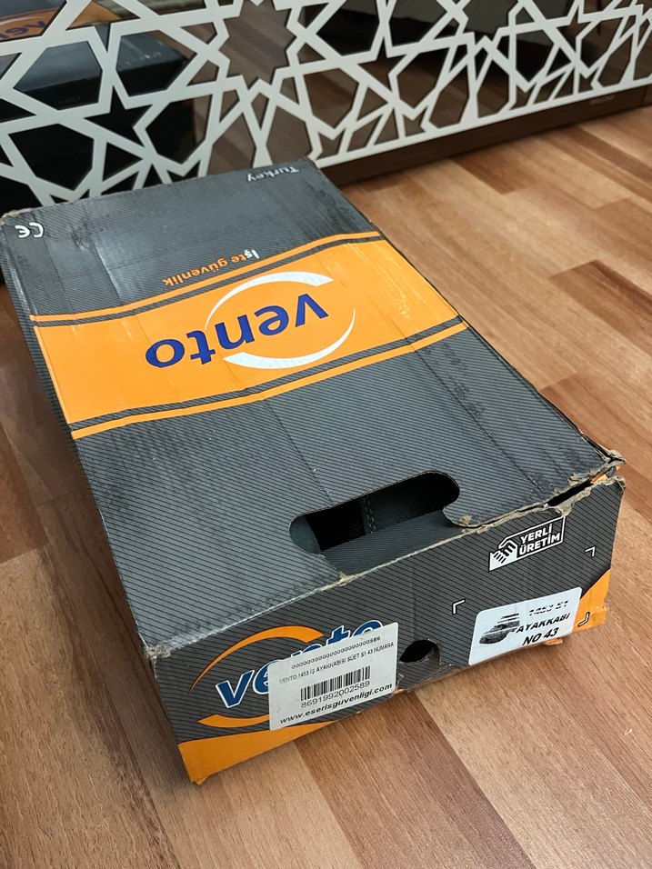 VENTO SIFIR İŞ AYAKKABISI 43 numara - Görsel 4