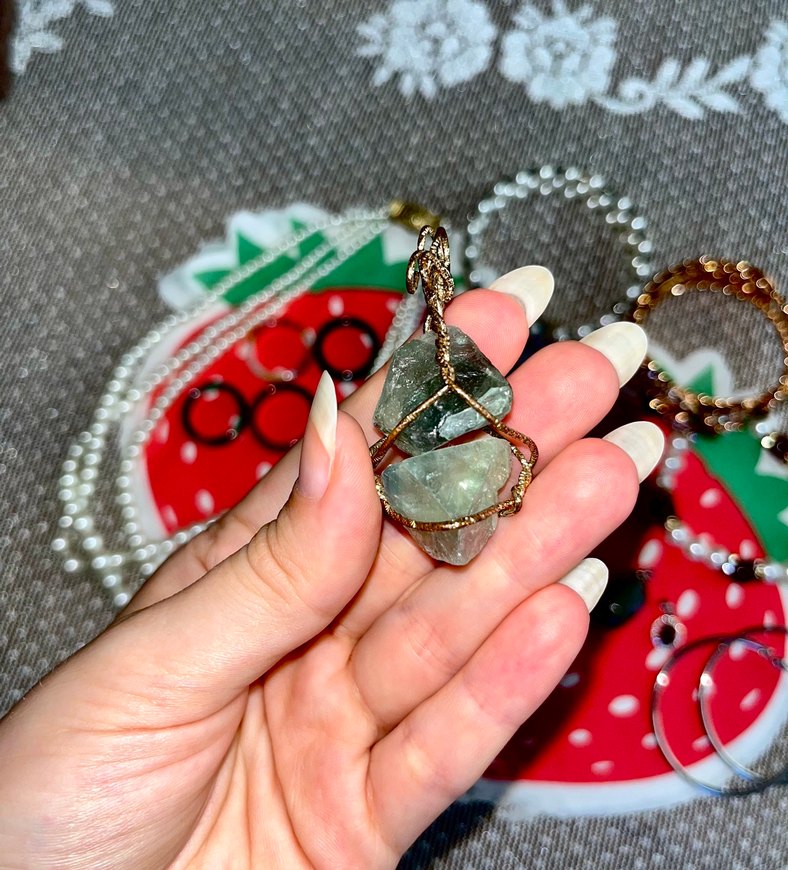 Dolu dolu doğal taş takı kavanozu - Görsel 5