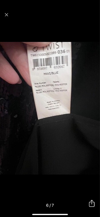 Twist Payetli Ceket - Görsel 6